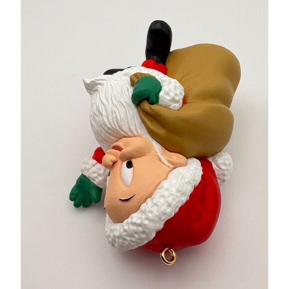 Hallmark Looney Tunes Elmer Fudd Santa Claus Christmas Tree Ornament 1993 - Picture 8 of 9
